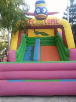 Trampoline (ट्रेम्पोलिन) /Bouncy Castle /  Kids Slide, on Rent for Birthday Parties in Bhopal - Image 8