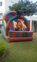 Trampoline (ट्रेम्पोलिन) /Bouncy Castle /  Kids Slide, on Rent for Birthday Parties in Bhopal - Image 4