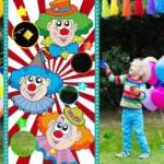 Feed The Clown Game for Birthday Party  On Rent in Bhopal.