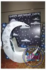 Blue & White Theme Birthday Party - Image 4
