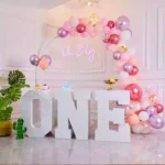 Oh Baby Ring  With One Letter Table