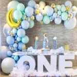 Moon & Star Theme With One Letter Table