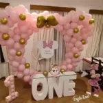 Minnie Princess With One Letter Table