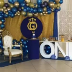 Prince Theme Decor with One Letter Table
