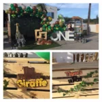 Safari Theme With One Letter Table