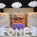 Unicorn Theme  With One Letter Table
