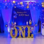 Disney Purple Daisy  Theme With One Letter Table