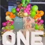 Moana Theme with One Letter Table