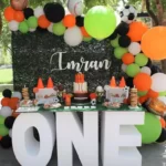 Colorful Theme  With One Letter Table