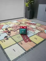 Snake & Ladder,Sanp Seedhi Game Large for Birthday Party  On Rent in Bhopal.