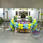 Yellow & Blue Theme Birthday Party